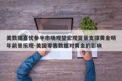 美数据喜忧参半市场观望宏观背景支撑黄金明年前景乐观-美国零售数据对黄金的影响