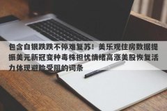 包含白银跌跌不停难复苏！美乐观住房数据提振美元新冠变种毒株担忧情绪高涨